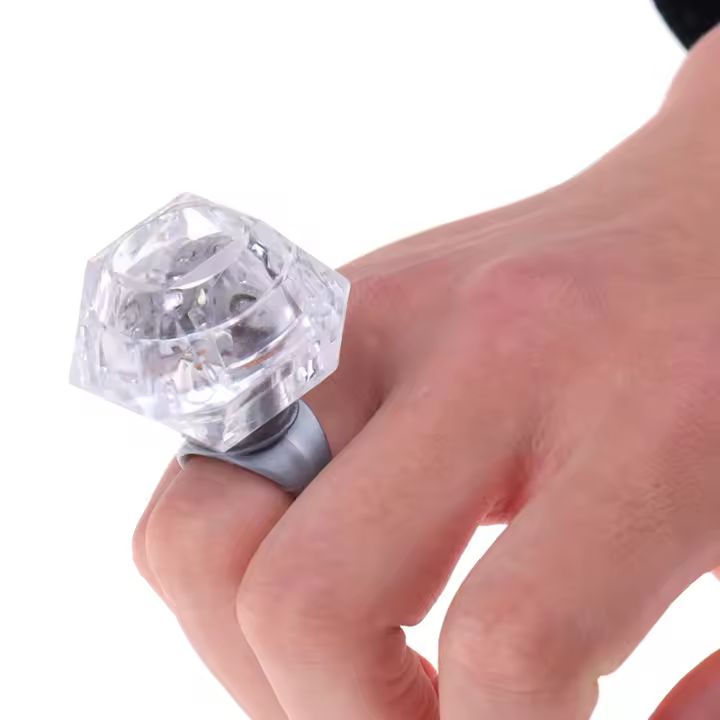 Anillo De Luces LED Para Niños Juguete Divertido Para Fiestas De Navidad Y Año Nuevo Regalos De Favor De La Fiesta - 1