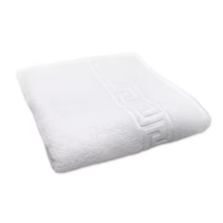 PACK DE 6 O 12 TOALLAS DE BAÑO PARA LAVABO BLANCAS 50X100 CM 450GR DE ALGODÓN RECICLADO, TOALLAS PARA LAVABO BAÑO, TOALLAS PARA LAVABO BLANCAS ECONÓMICAS Y DE CALIDAD, PAQUETE DE 6 TOALLAS DE BAÑO PARA LAVABO BLANCAS 50X100 CM 450GR DE ALGODÓN RECYCLADO - 1