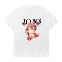 Camiseta Unisex Jojo Bizarre Adventure Anime Kawaii Manga Jojo Camiseta Gráfica Corta Para Hombres Y Mujeres Casual Primavera Otoño - details 5