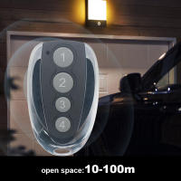 Control Remoto De Puerta De Garage 4 Canales Verde Y Naranja Compatible Con SOMMER TX03-434-4-XP Transmisor De Puerta 434MHz - details 1