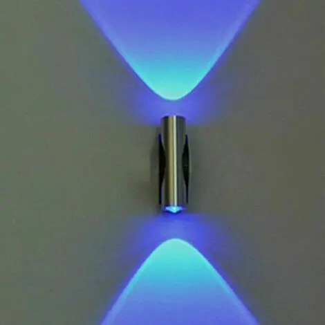 Aplique de pared LED doble, decoración de pared para porche, bar, hogar, luz de techo - 1