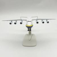 Modelo De Avión Metálico Antonov AN225 Mriya De Ucrania 20cm Escala 1:400 Colección De Aviación Y Miniaturas - details 5