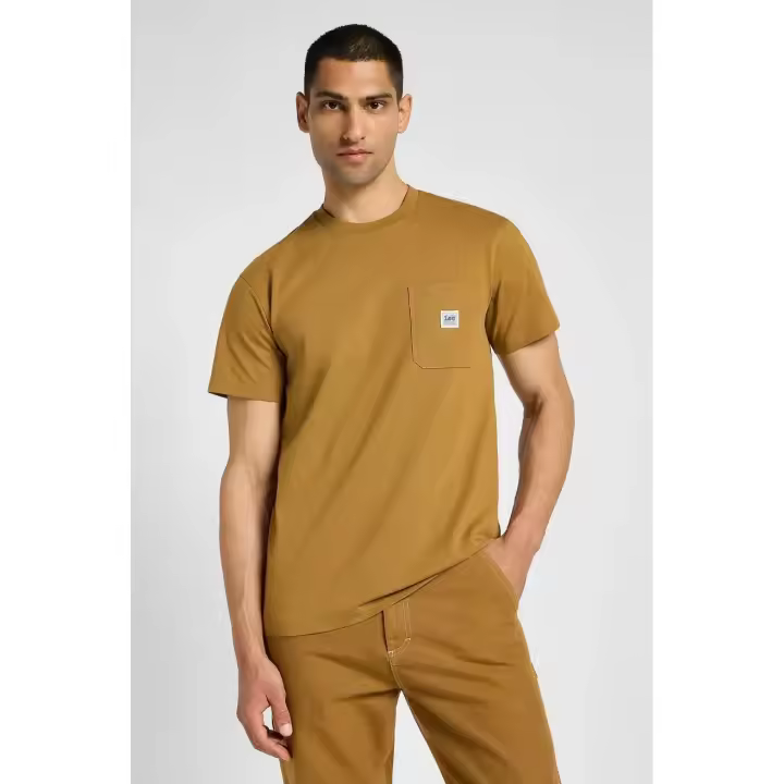 Lee Workwear Camiseta Hombre Bolsillo Ginger     Camiseta hombre - 1