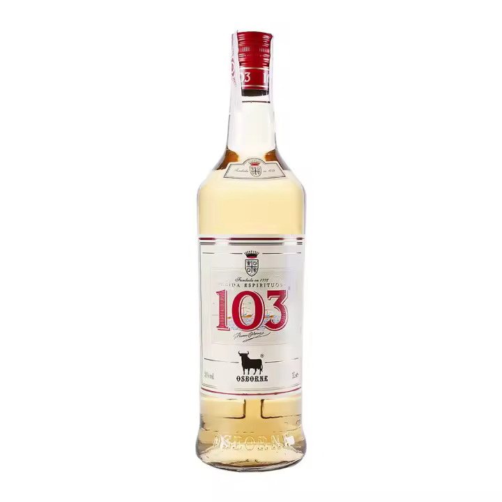 103 Etiqueta Blanca Bebida Espirituosa 1L - 1