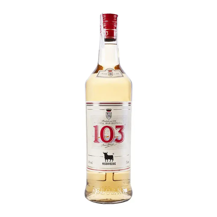 103 Etiqueta Blanca Bebida Espirituosa 1L - 1