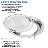 Parrilla Sin Humo Para Barbacoa Antiadherente Para Estufa Eléctrica Y Gas Placa De Hornear Herramientas De Barbacoa Para Exteriores Y Hogar - details 9