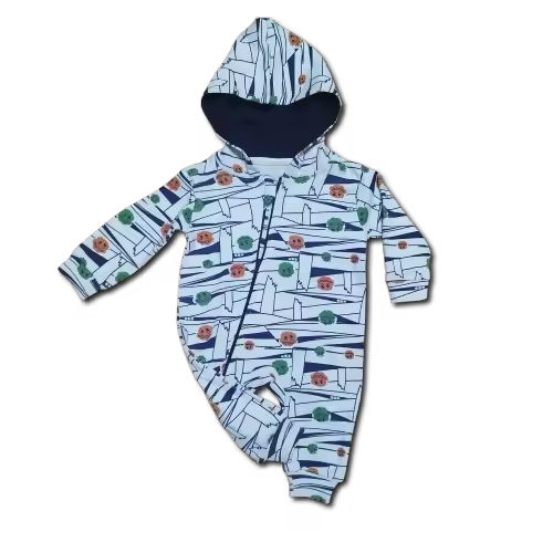 Enterizo de bebe, ropa de bebe liababylove , kimono bebe niño estampado - 1
