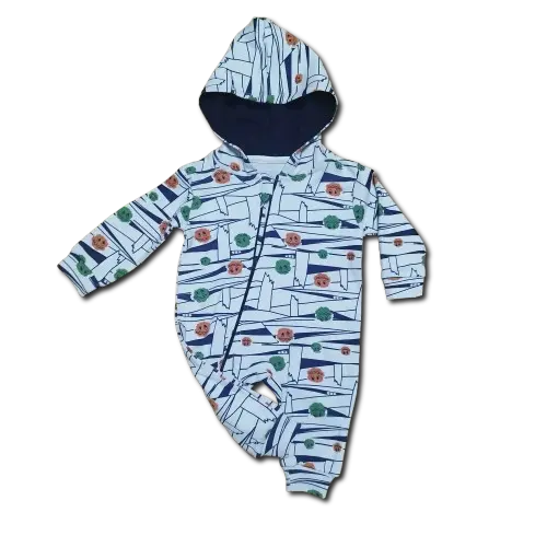 Enterizo de bebe, ropa de bebe liababylove , kimono bebe niño estampado - 1