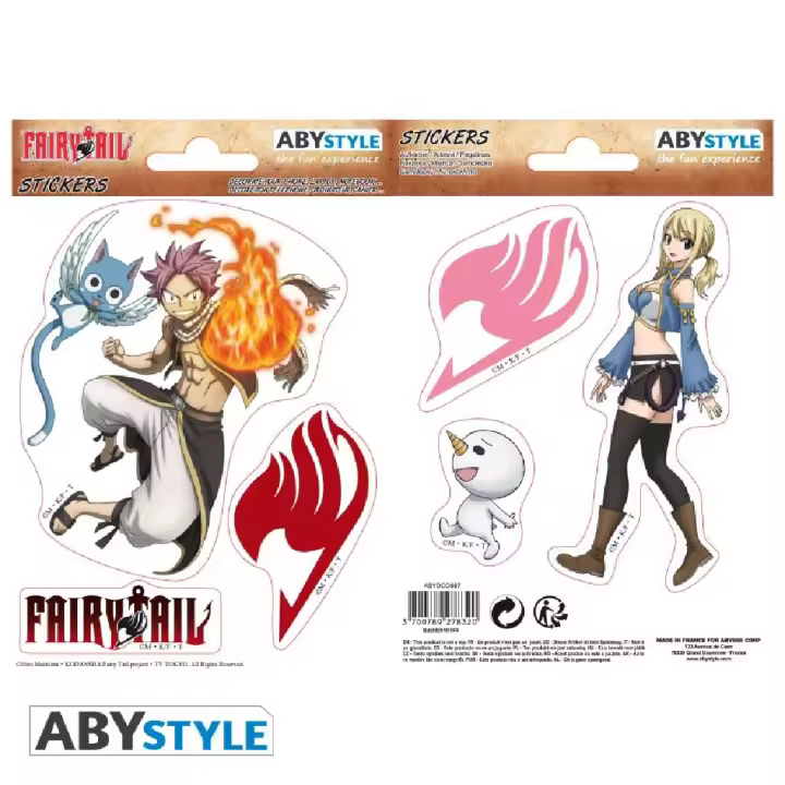 Pegatinas de Vinilo - Fairy Tails - Natsu y Lucy - 1