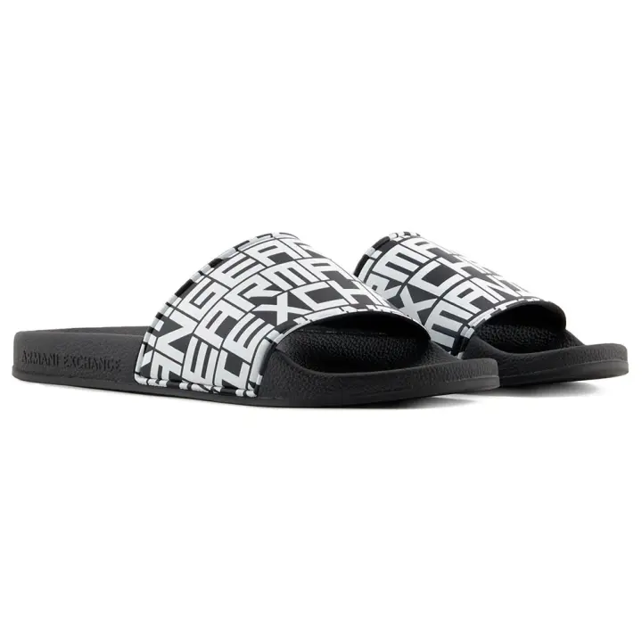 Armani Exchange Chanclas Xup004_xv679 Negro - 1