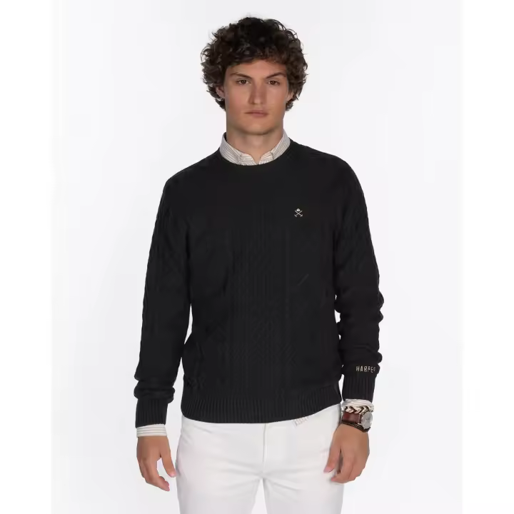 HARPER & NEYER - Jersey Fisher en color gris de la marca Harper & Neyer - 1
