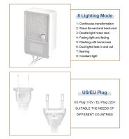 Luces LED De Navidad 220V EU Plug 10/20/50M Decoración De Guirnalda Exterior Para Hogar Boda Fiesta Holiday Luz Fairy - details 4