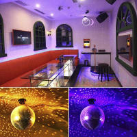 Bola De Espejo De Vidrio Reflector 8 Pulgadas Brillante Para Decoración De Escenario KTV Bola De Disco Rotativa Efecto De Iluminación Profesional - details 6