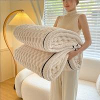 Manta de terciopelo de escarabajo de Invierno Beibei, Manta de terciopelo de doble cara Gruesa y Cálida multifuncionales para dormitorio, 150x200mm - details 0