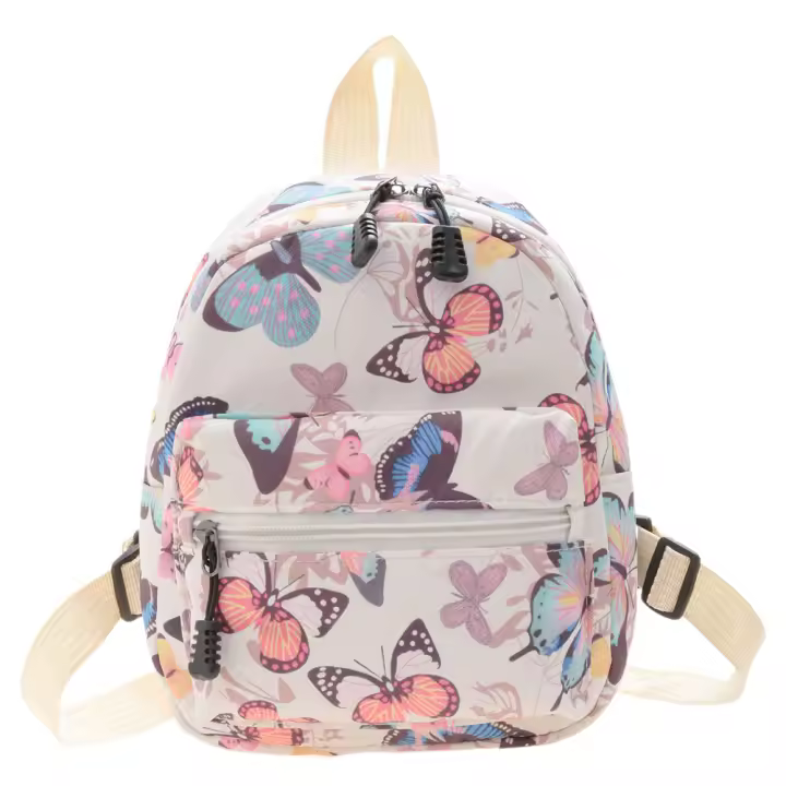 Mochila Pequeña Para Mujer Con Diseño De Leopardo Divertido Estilo Preppy Bolsa Escolar Para Adolescentes Viajes Diarios - 1
