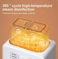 Calienta Biberones | Esterilizador Biberones | Calentador rápido de alimentos para bebés 8-En-1 y desfreezador Pantalla LCD Precise Control de Temperature Para Leche Maternal (Baby Food) - details 2