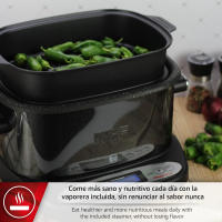 MAGEFESA GUISOTHERM BLACK Olla Eléctrica de Cocción Lenta Multifunción 1250W y 6L, Múltiples Funciones, Recipiente Extraíble - details 5