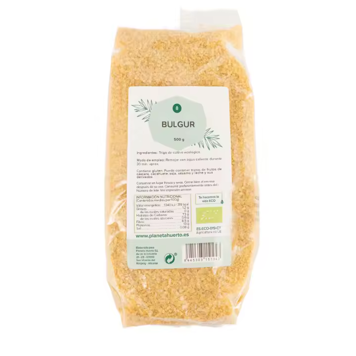 Bulgur Grueso Ecológico Planeta Huerto 500 G - 1
