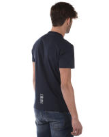 Emporio Armani EA7 Camiseta Algodón Hombre Azul Oscuro 3ZPT51PJ30Z 1554 - details 3