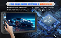 Nuevo Estéreo De Coche 7 Pulgadas Radio HD Táctil 2 Din Con CarPlay Android Auto Reproductor De Vídeo De Video Y Cámara Trasera Bluetooth Navegación FM - details 2