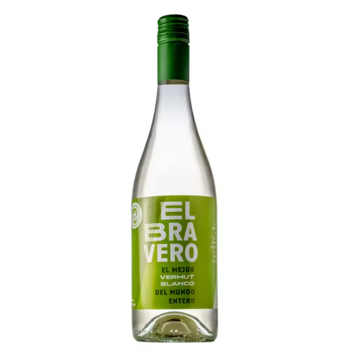 El Bravero Vermut Blanco Artesano - Aroma Fresco y Afrutado - 750ml - 1