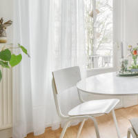 Panel De Cortinas Semi Transparentes Blancas/Oscurecidas Para Niños Para Sala De Estar Y Dormitorio Con Bolso Para Percha Voile De Fiesta - details 15