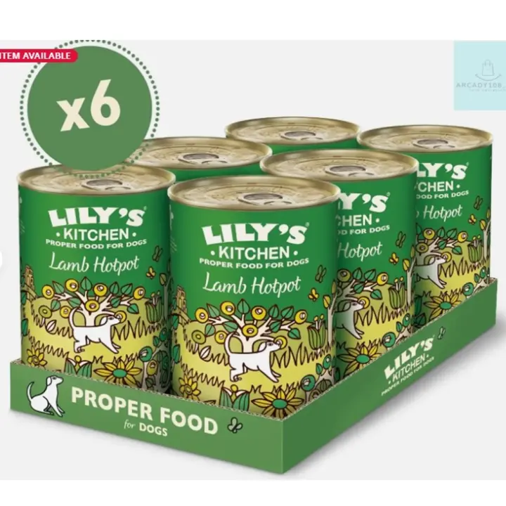 LILYS KITCHEN Estofado de Cordero lata para perros 400 Gramos (Caja 6x400) - 1