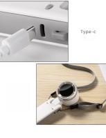 Abanico Turbo Portátil Plegable N607 - Carga USB, Cuello Ajustable y Súper Potente - details 7