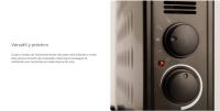CREATE - Calefactor de aire 2000W - 20m² - 4 modos de funcionamiento - WARM HANDY - details 2
