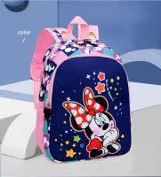 Mochila Infantil Disney Mickey Mouse Minnie Para Niños Y Niñas Rosa Pequeña Bolsa Escolar De Dibujos Animados Para Jardín De Infantes - details 7