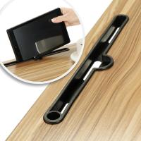 STARLEY-Mesa madera plegable con ranura, madera y metal, bandeja para cama con patas, máx. 10 kg, desayuno, oficina - 52,5 x 30 x 21,5 cm ,CONFORTIME - details 1