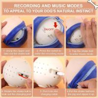 Juguete Interactivo Pequeño Para Perros Peluche De Cerdo Dibujos Animados Lavable Con Sonido Y Movimiento Electrónico Bola Saltante - details 11