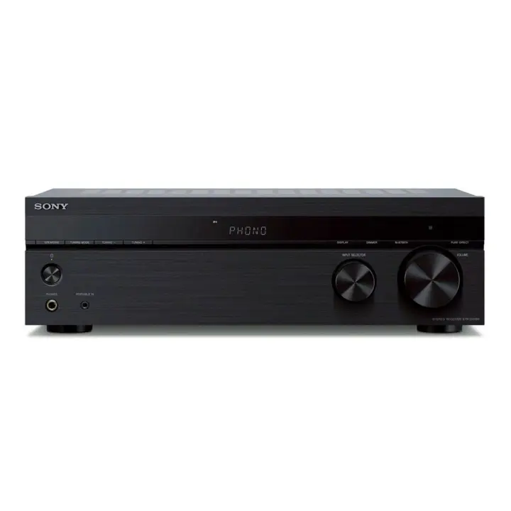 SONY STR-DH190 RECEPTOR ESTÉREO 2CH 200W ENTRADA PHONO PARA TOCADISCOS CONECTIVIDAD BLUETOOTH - 1