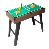 Devessport Mesa Multijuego 4 en 1 Woody (Futbolín, Billar, Ping Pong y Air Hockey) - details 3