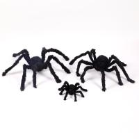 Decoración De Halloween Grande Araña De Peluche Simulación Propiedad De Fiesta Horror Material Plástico Para Occasión De Fiesta - details 8