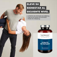 Potasio - Citrato de Potasio - Alta Dosis - 2880mg - Elemento Potasio Puro +1000mg - Músculos - Potassium Citrate - 180 Comprimidos - Nutralie - details 0