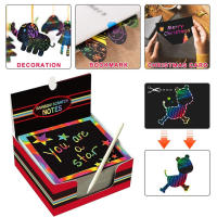 100PCS Juguetes De Dibujo Montessori Mini Arcoíris Con Plantillas De Dibujo Para Niños Juguetes Educativos Regalo Para Niños De 0 a 12 Años - details 0