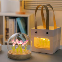 Luz De Noche En Forma De Tulipán DIY LED Batería Manual Decoración De Regalo Para Dormitorio Luz De Sueño De Escritorio - details 3