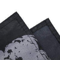 Bandeera De Skull Pile Jolly Roger De 90x150 CM Para Decoración Fabricada En Poliéster Super-Tex Estilo Colgante - details 3
