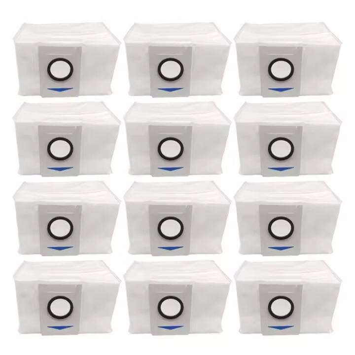 Bolsas de polvo para Robot aspirador Ecovacs Deebot X1 Omni Turbo, paquete de 12 unidades - 1