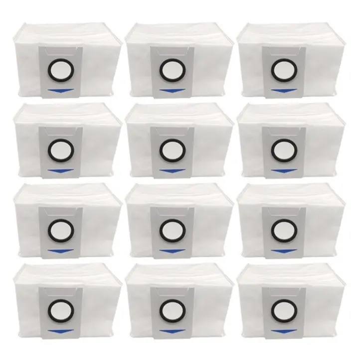 Bolsas de polvo para Robot aspirador Ecovacs Deebot X1 Omni Turbo, paquete de 12 unidades - 1