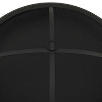 vidaXL Brasero con atizador acero XXL 75 cm - details 4