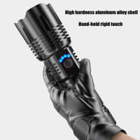 Linterna LED De Alta Potencia Para Camping Y Pesca Nocturna Torcha Recargable De Longitud De Rayo Con Luz LED Fuerte Resistente Al Agua Para Expediciones Y Deportes Acuáticos - details 0