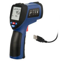PCE Instruments Termometro infrarrojo USB hasta 1150 ºC / tiempo de respuesta 250 ms / conexión USB / pantalla LCD / medición en tiempo real a través del software /  alta precisión PCE-890U - details 0