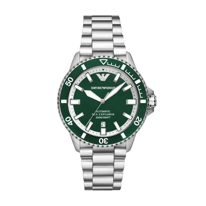 Emporio Armani Reloj STAINLESS STEEL，SILVER，AUTOMATIC/3 HAND DATE AR60080 - 1