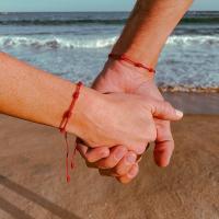 Pulsera 7 Nudos Roja ( Pack de 2 Unidades ) Original Contra el Mal de Ojo y Proteccion Hechas a Mano - Amuleto Hilo rojo para Hombre Mujer Parejas y Amistad - Pulseras de la Buena Suerte Kabbalah - Pulsera 7 Chakras - OFERTA Primavera / Verano 2024 BARKAT - details 4