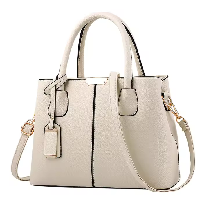 Bolsos de mano para mujer, bolsos de mano espaciosos, modernos, tipo cartera, bolsos de hombro, bolsos de mano de cuero. - 1