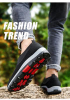 Zapatillas De Verano Para Hombre Ligera Y Transpirable Zapatillas Hombre Casuales Con Cordones Slip-on Loafers Antideslizantes Y Transpirables - details 7