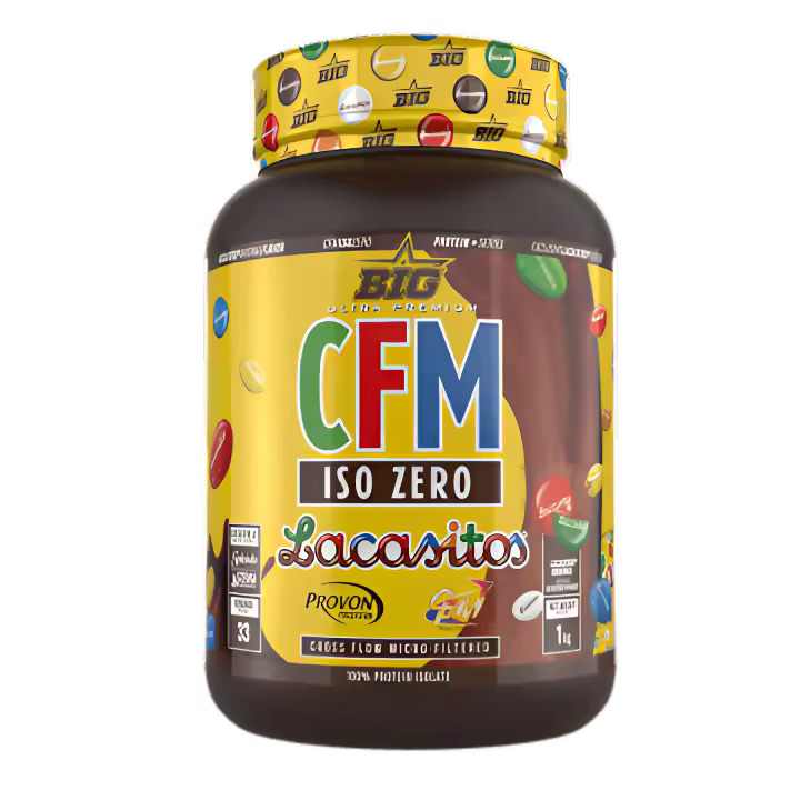 BIG CFM ISO ZERO 1 KG LACASITOS - AISLADO DE PROTEÍNA DE SUERO - 1