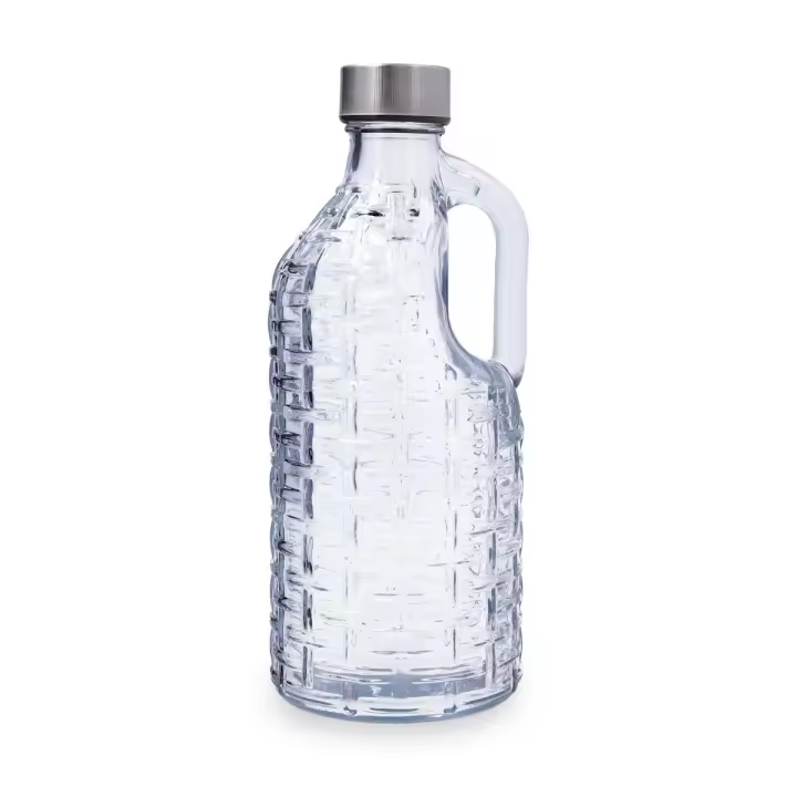 QUID CALYPSO Botella Mesa Vidrio Con Tapón 1L Transparente - 1